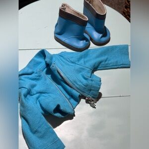 American girl truly me blue jacket and boots